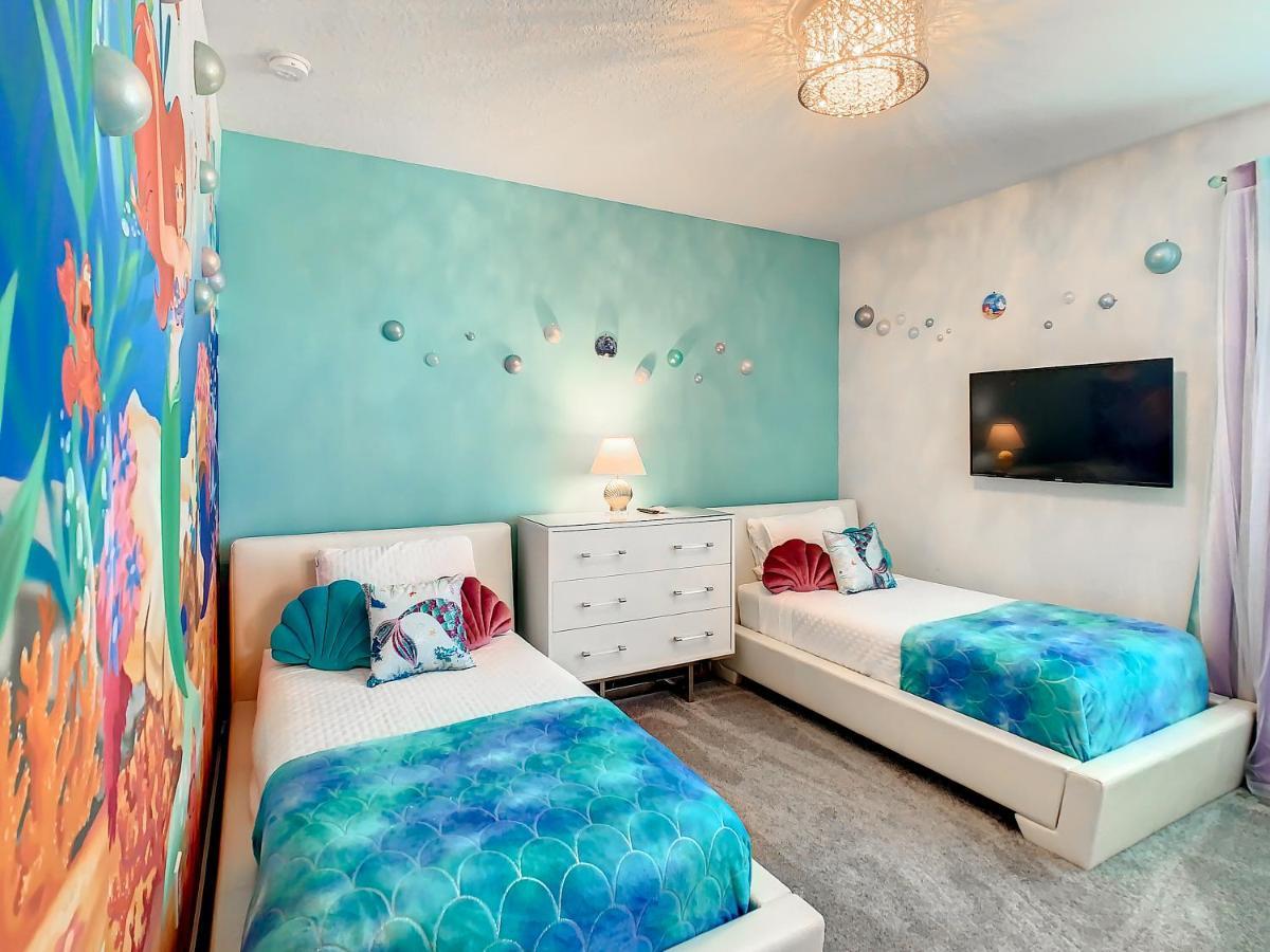 7 Bdr Family Themed Home With Mario Games Room And Free Pool Heat Orlando Exterior foto